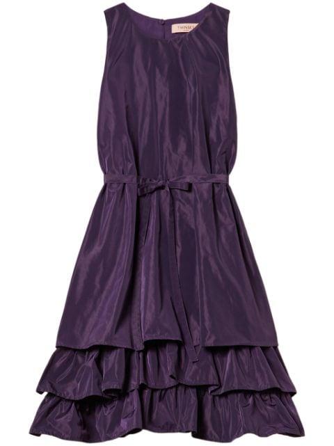 ruffled-hem dress by TWINSET