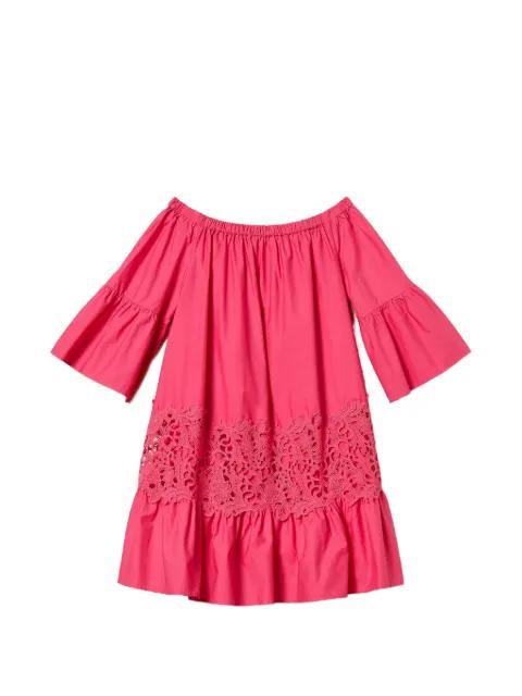 ruffled-hem mini dress by TWINSET