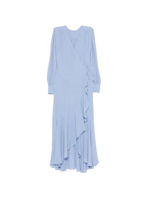 ruffled wrap dress by TWINSET