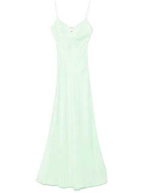 satin maxi dress by TWINSET