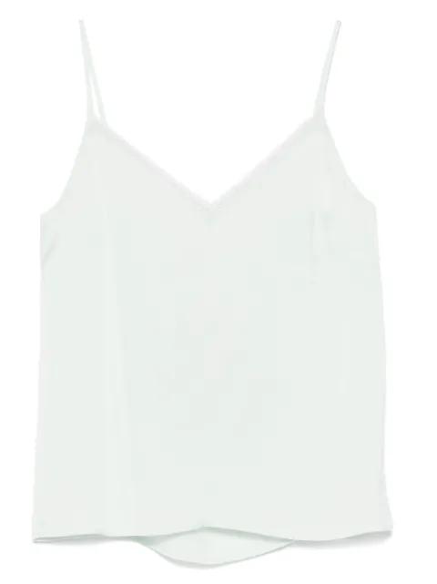 satin top by TWINSET