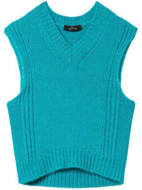 seamless knitted top by TWINSET