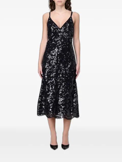 sequin-embellished mid dress by TWINSET