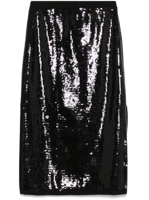 sequinned midi skirt by TWINSET
