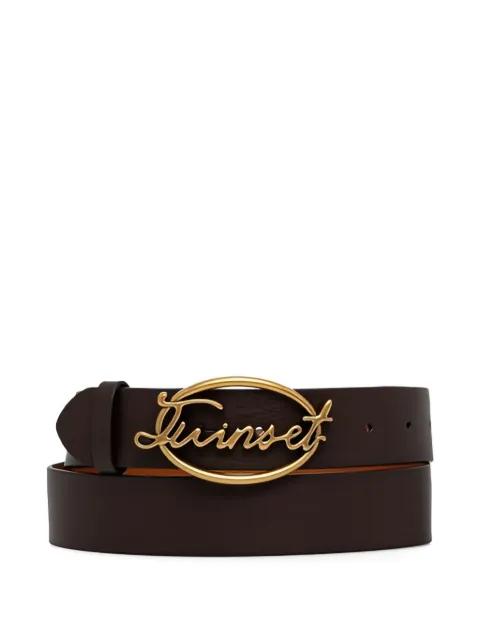 signature plaque belt by TWINSET