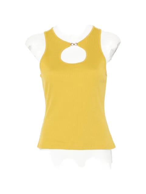 sleeveless cut-out top by TWINSET