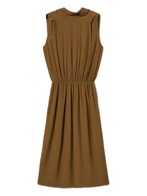 sleeveless midi dress by TWINSET