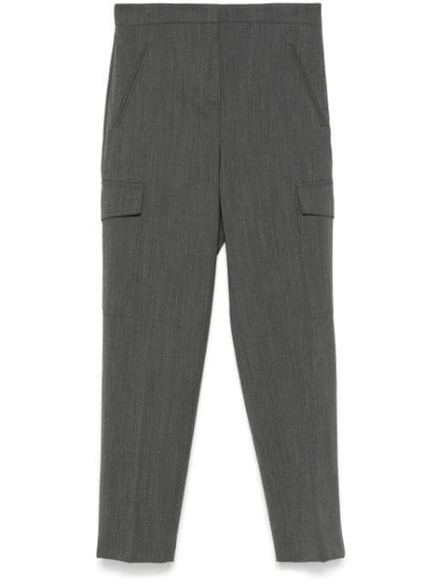 straight-leg cargo pants by TWINSET