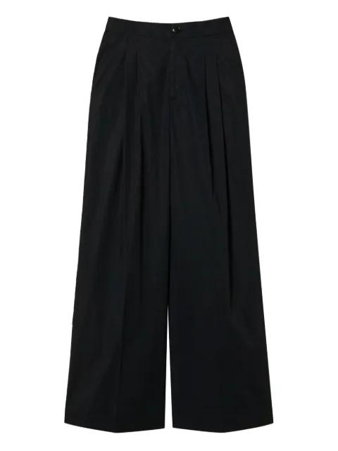 stretch-cotton trousers by TWINSET