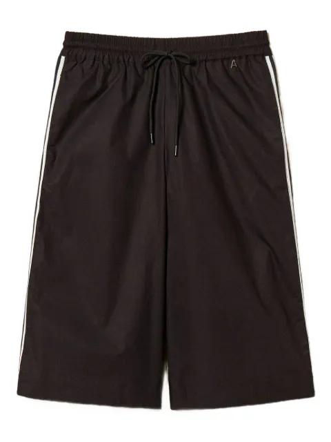 stripe-detail shorts by TWINSET