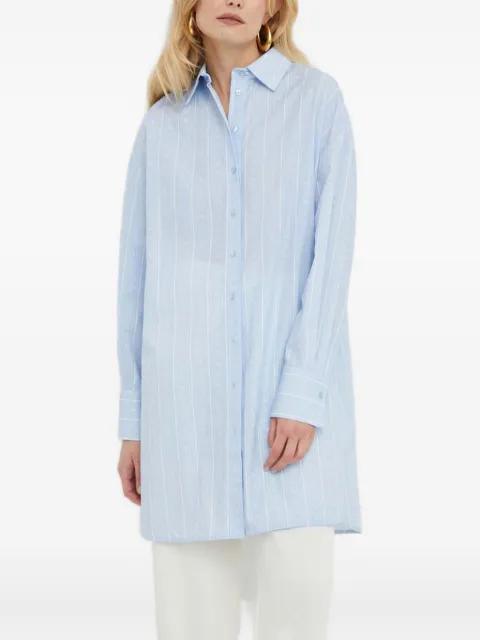 striped buttoned shirt by TWINSET
