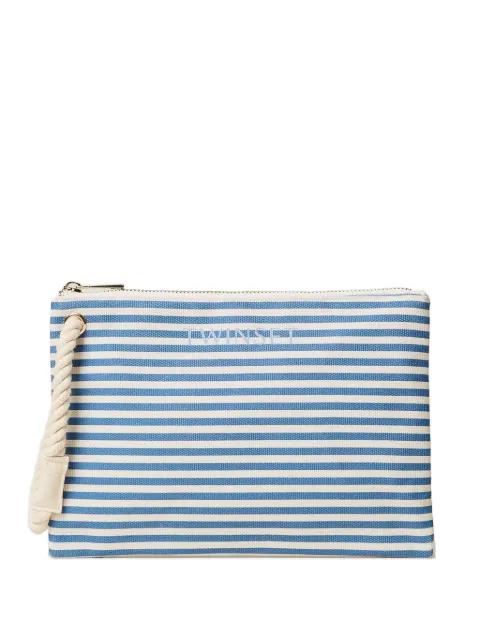 striped rope-handle purse by TWINSET