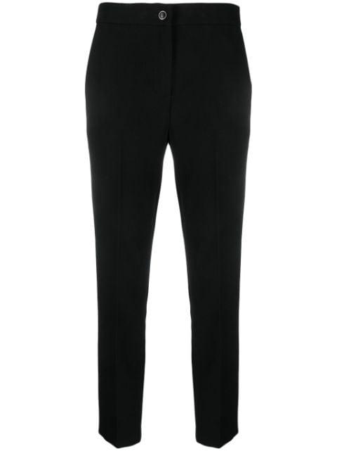 tailored slim-cut cigarette trousers by TWINSET