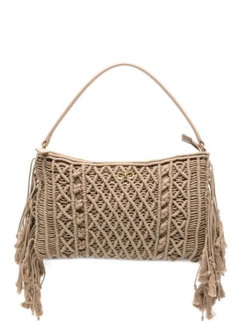 tassel-detail shoulder bag by TWINSET