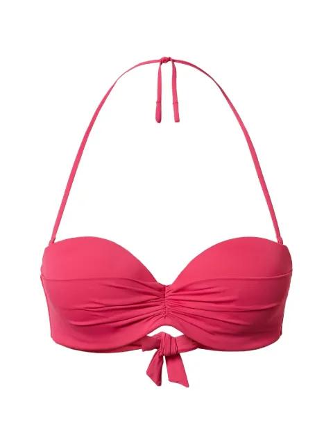 tie-detail bikini top by TWINSET