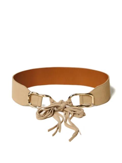 tie-fastening suede belt by TWINSET