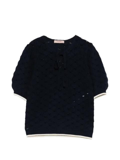 tie-neck blouse by TWINSET