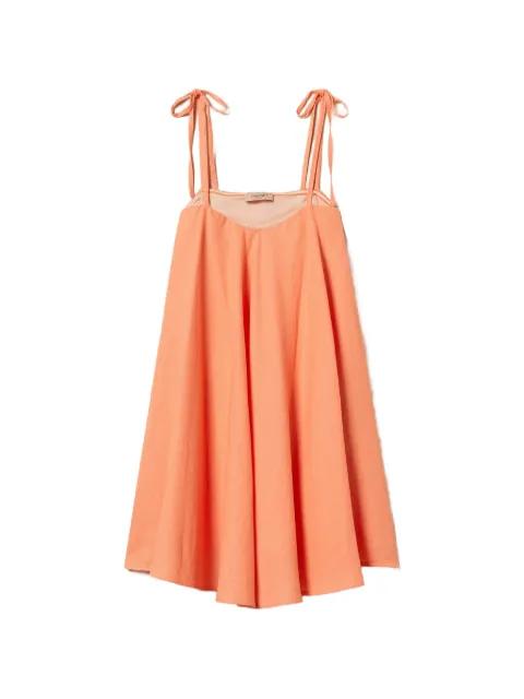 tie straps dress by TWINSET
