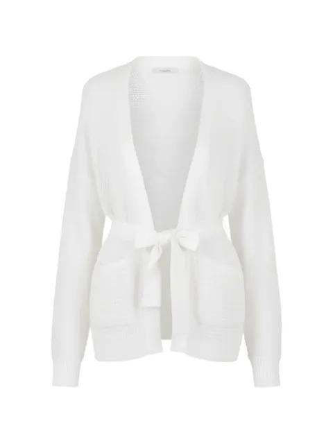 tie-waist cardigan by TWINSET