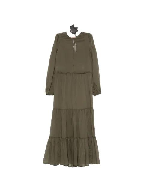 tiered-ruffled maxi dress by TWINSET