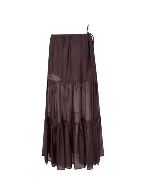 tiered ruffled skirt by TWINSET