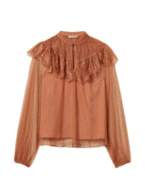 tulle blouse by TWINSET