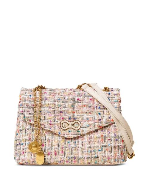 tweed chain satchel by TWINSET