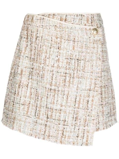 tweed mini skirt by TWINSET