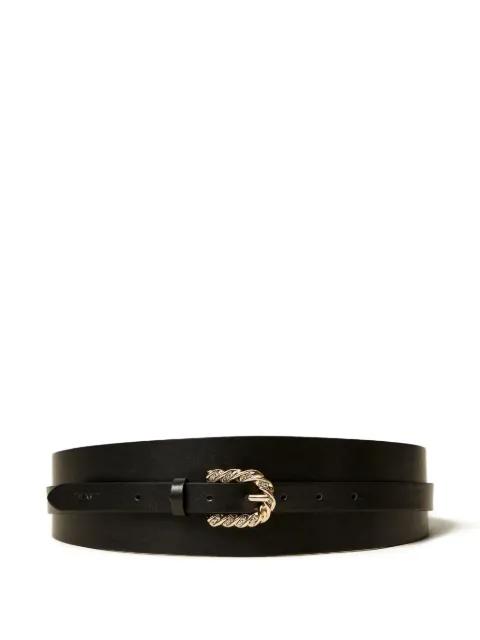 twisted-buckle belt by TWINSET