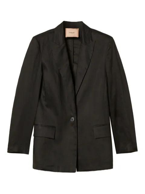 woven blazer by TWINSET