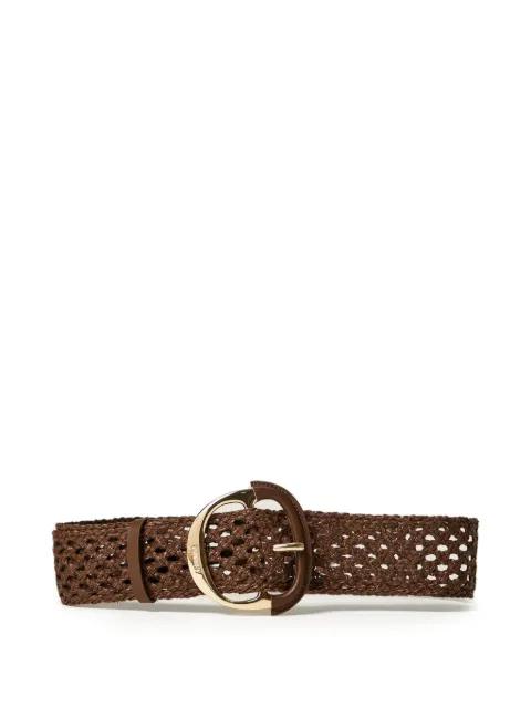 woven buckle belt by TWINSET