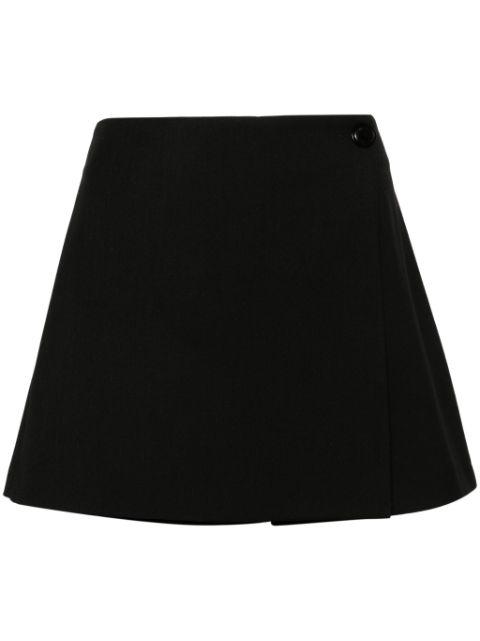 wrap-around shorts by TWINSET