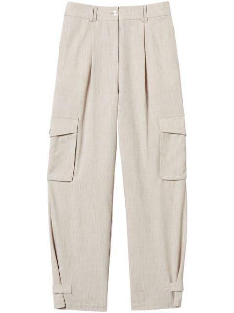 x MYFO cargo trousers by TWINSET