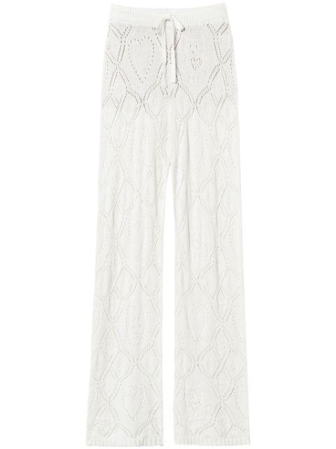 x Marco Rambaldi knit trousers by TWINSET