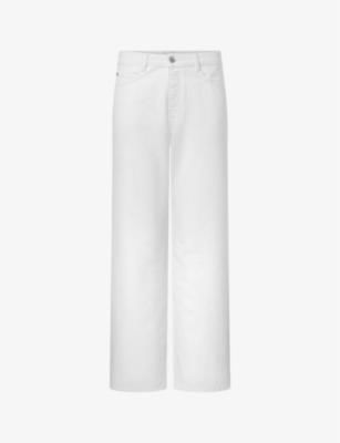 Anderline Ridgid straight-leg high-rise organic-cotton jeans by TWIST&TANGO