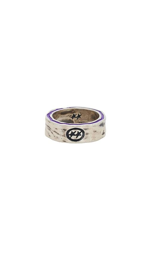 Two Jeys Core Ring in Metallic Silver by TWO JEYS