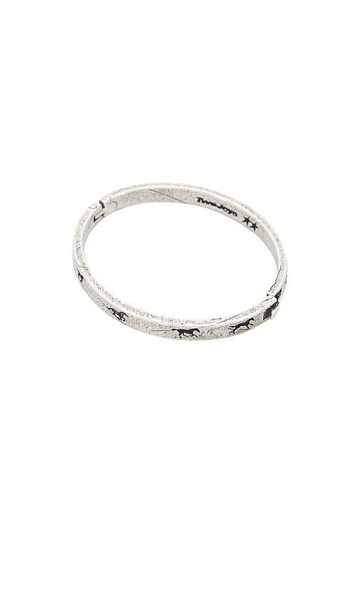 Two Jeys Sequence Bracelet in Metallic Silver by TWO JEYS