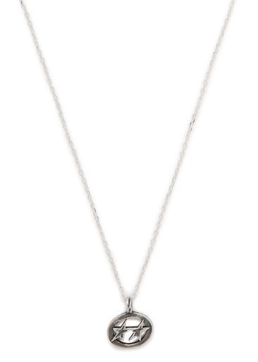 Superstar pendant plated necklace by TWOJEYS