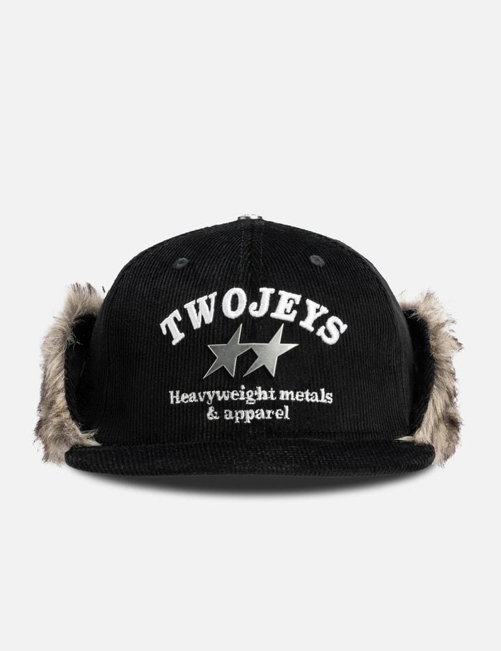 TwoJeys x New Era 59Fifty Downflap Corduroy Black by TWOJEYS