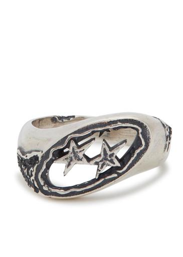 Wraped sterling silver-plated ring by TWOJEYS