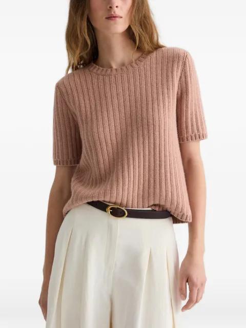 Audrey ribbed-knit sweater by TWP