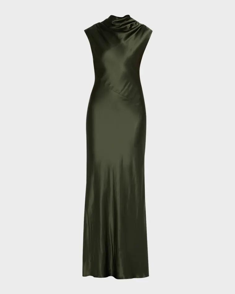 Back To You Satin Maxi Dress by TWP