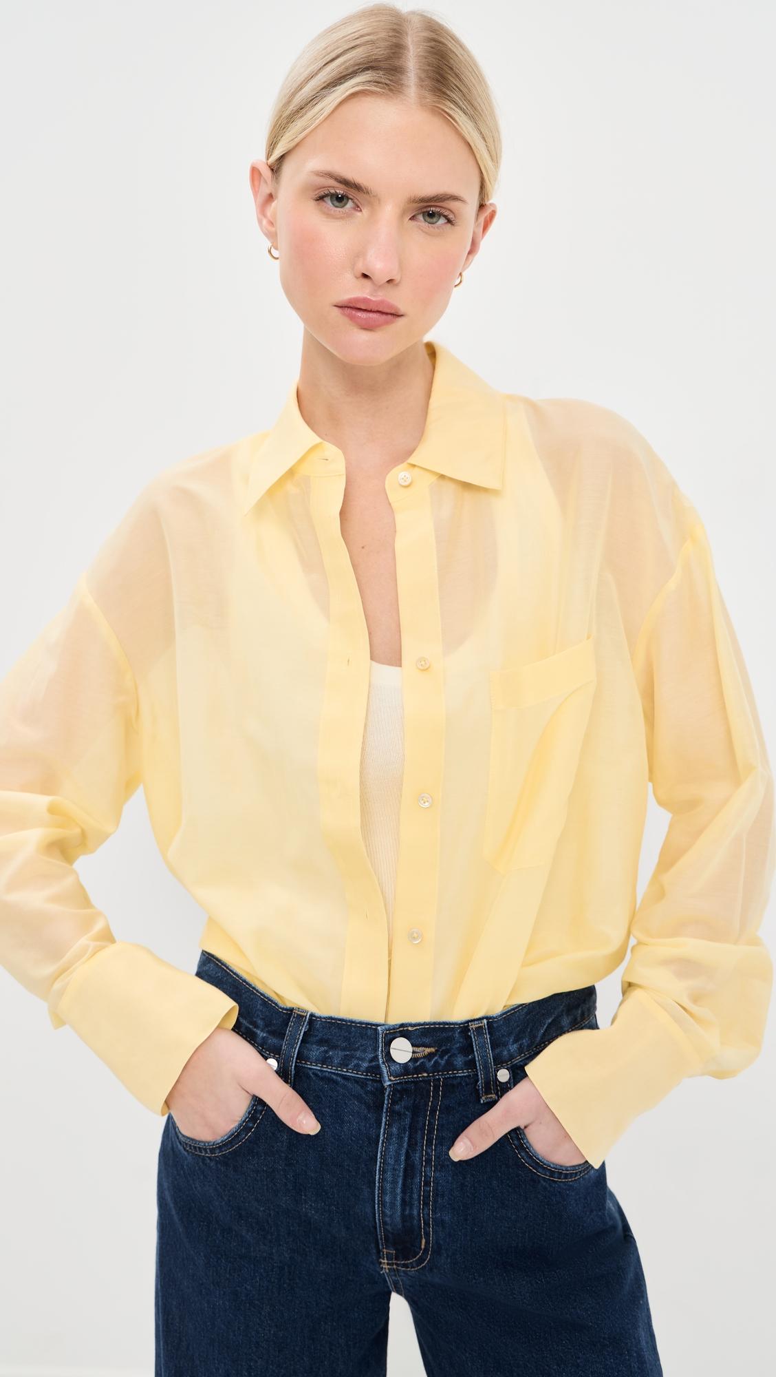 Big Joe Button Down Top by TWP
