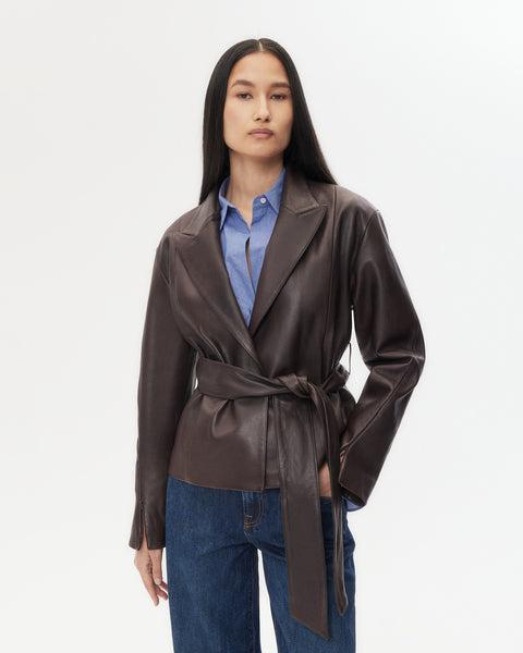 Andie Jacket in Leather by TWP CLOTHING