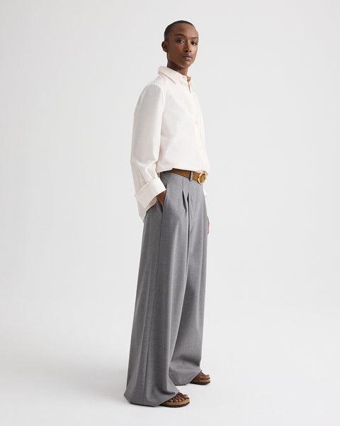 Avery Pant in Soft Finish Stretch Wool by TWP CLOTHING