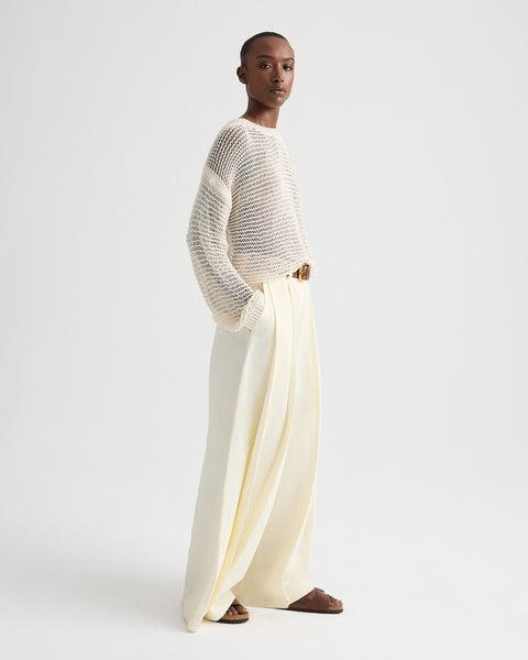 Crosby St. Pant in Cotton Linen Suiting by TWP CLOTHING