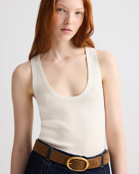First Layer Tank in Cotton Silk by TWP CLOTHING