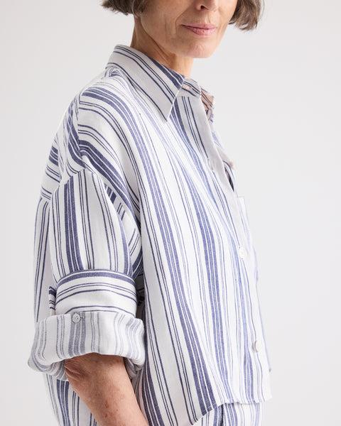 Next Ex Shirt in Hemp Denim by TWP CLOTHING