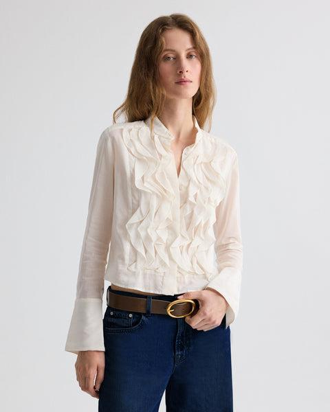Patti Top in Cotton Silk Organza by TWP CLOTHING