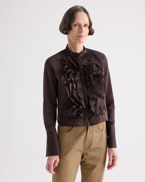 Patti Top in Cotton Silk Organza by TWP CLOTHING